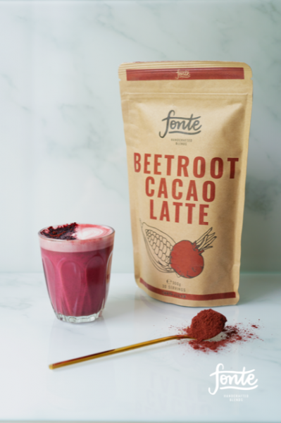 Fonte Beetroot Cacao Latte 300g - 100% Vegan - PREORDER NOW