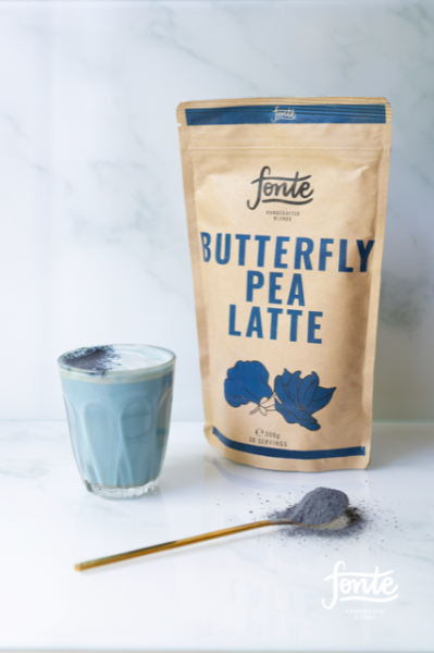 Fonte Butterfly Pea Latte 300g - 100% Vegan - PREORDER NOW