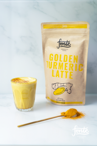 Fonte Fonte Golden Turmeric Latte 250g - 100% Vegan - PREORDER NOW