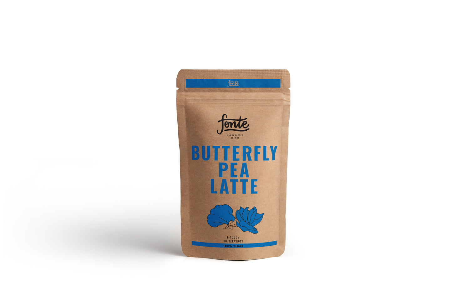 Fonte Butterfly Pea Latte 300g - 100% Vegan - PREORDER NOW