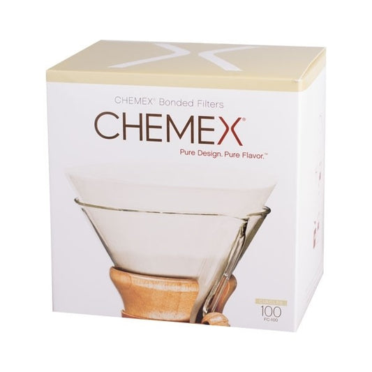 Chemex round paper filters 6 - 10 cups 100 pcs