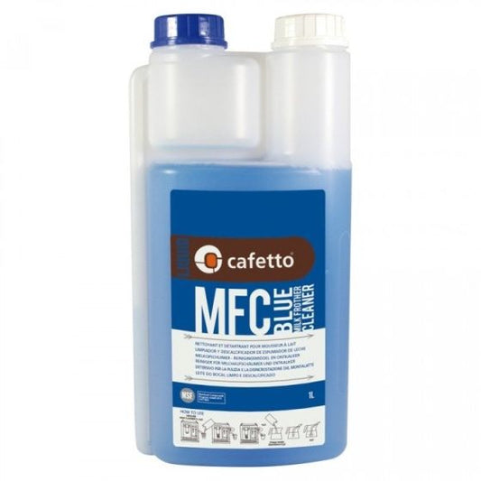 Cafetto Daily Milk Frother Cleaner - Blue (Alkaline) - 1L