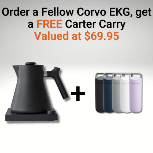 Fellow Corvo EKG - Electric Kettle - Matte Black 900 ml