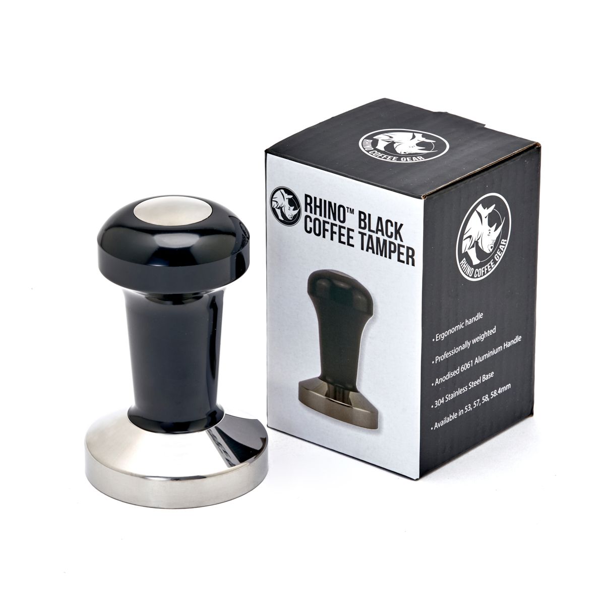 Rhino Tamper - Black - 58mm