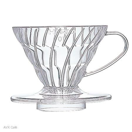 Hario V60-01 Plastic Dripper Transparent